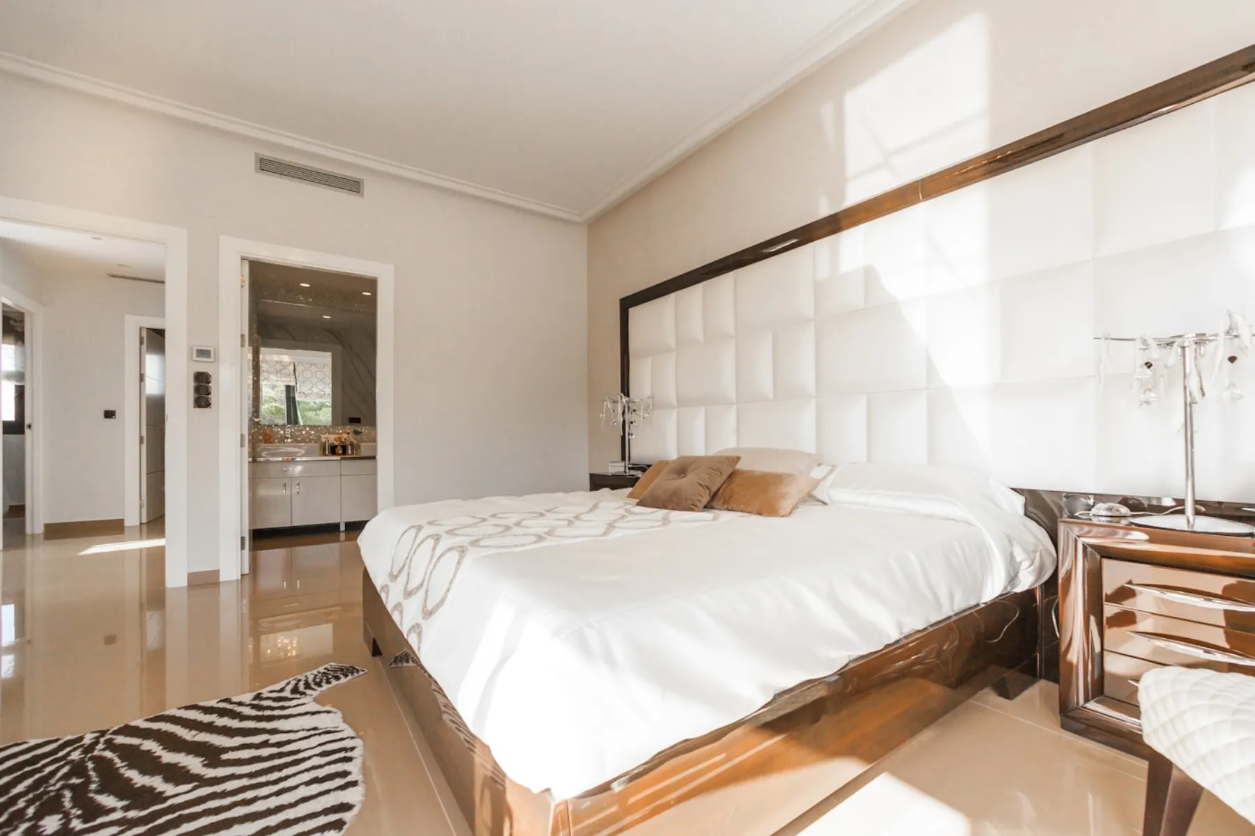 A calm, softly lit interior evoking the treatment space
